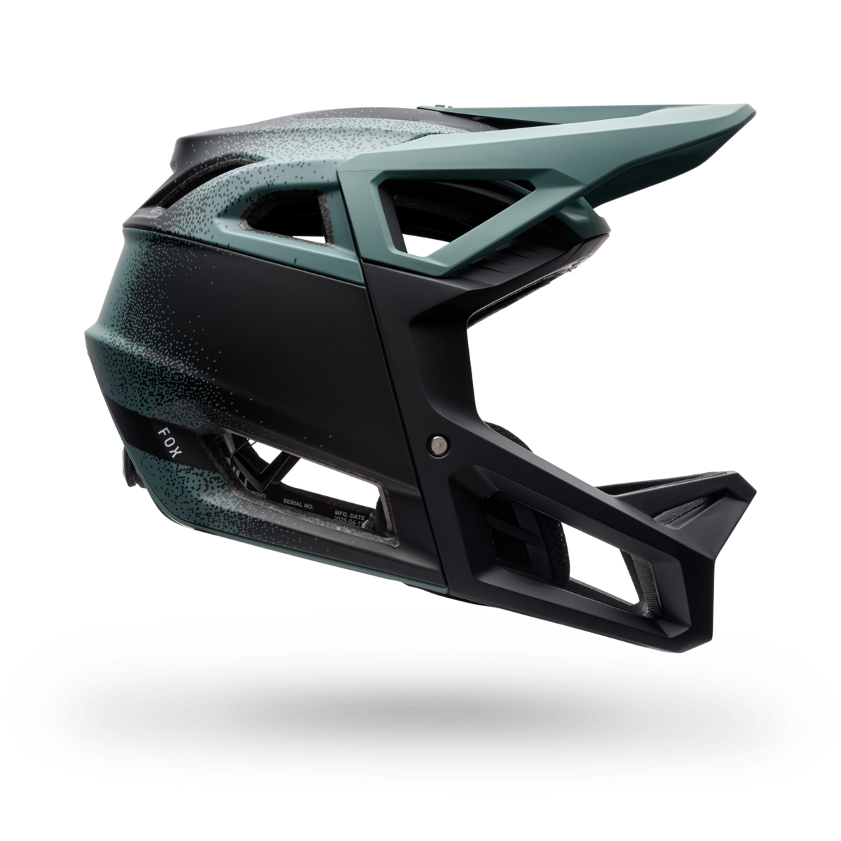 Fox Racing Proframe RS Vollvisier Helm in GRÜN