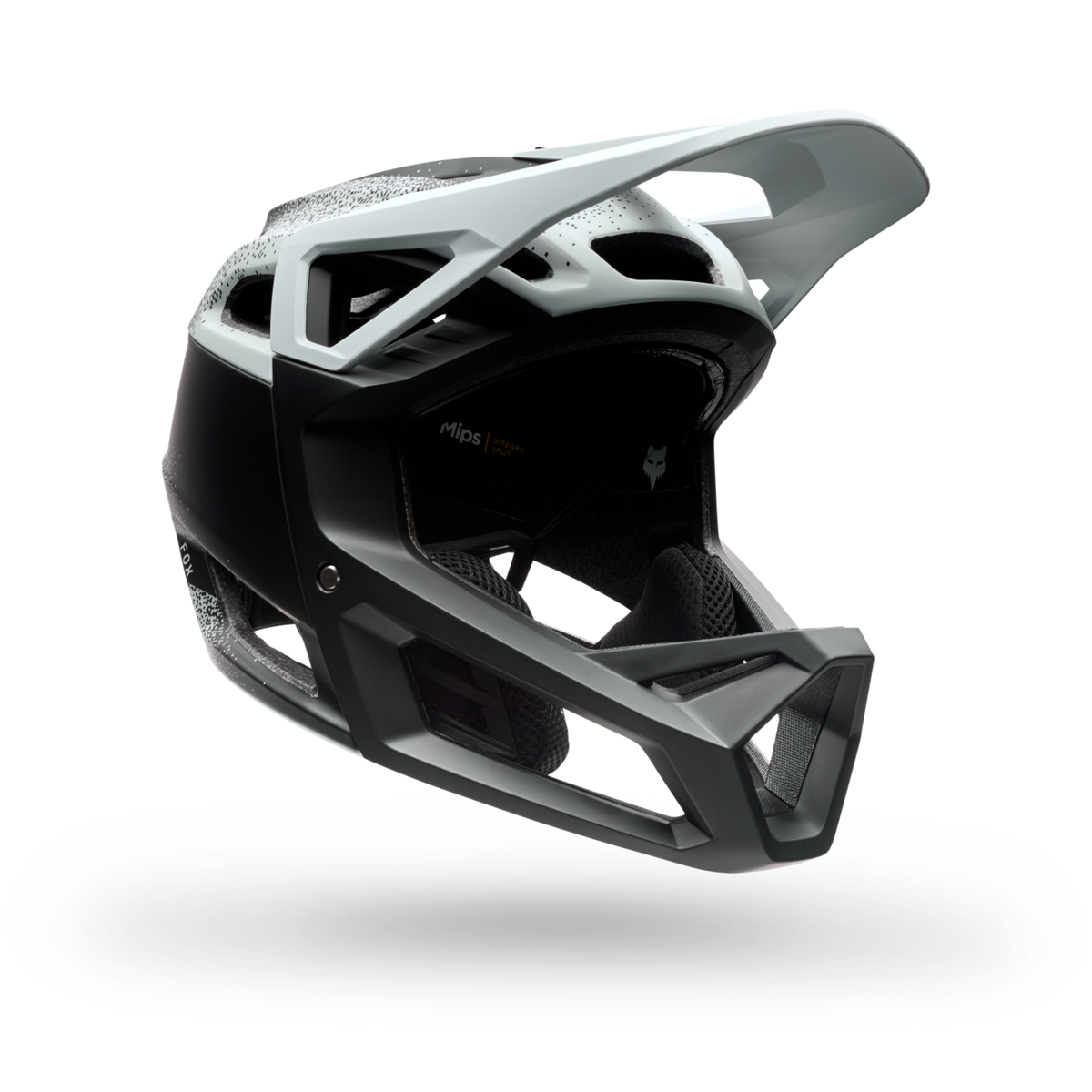 Fox Racing Proframe RS Vollvisier Helm in SCHWARZ