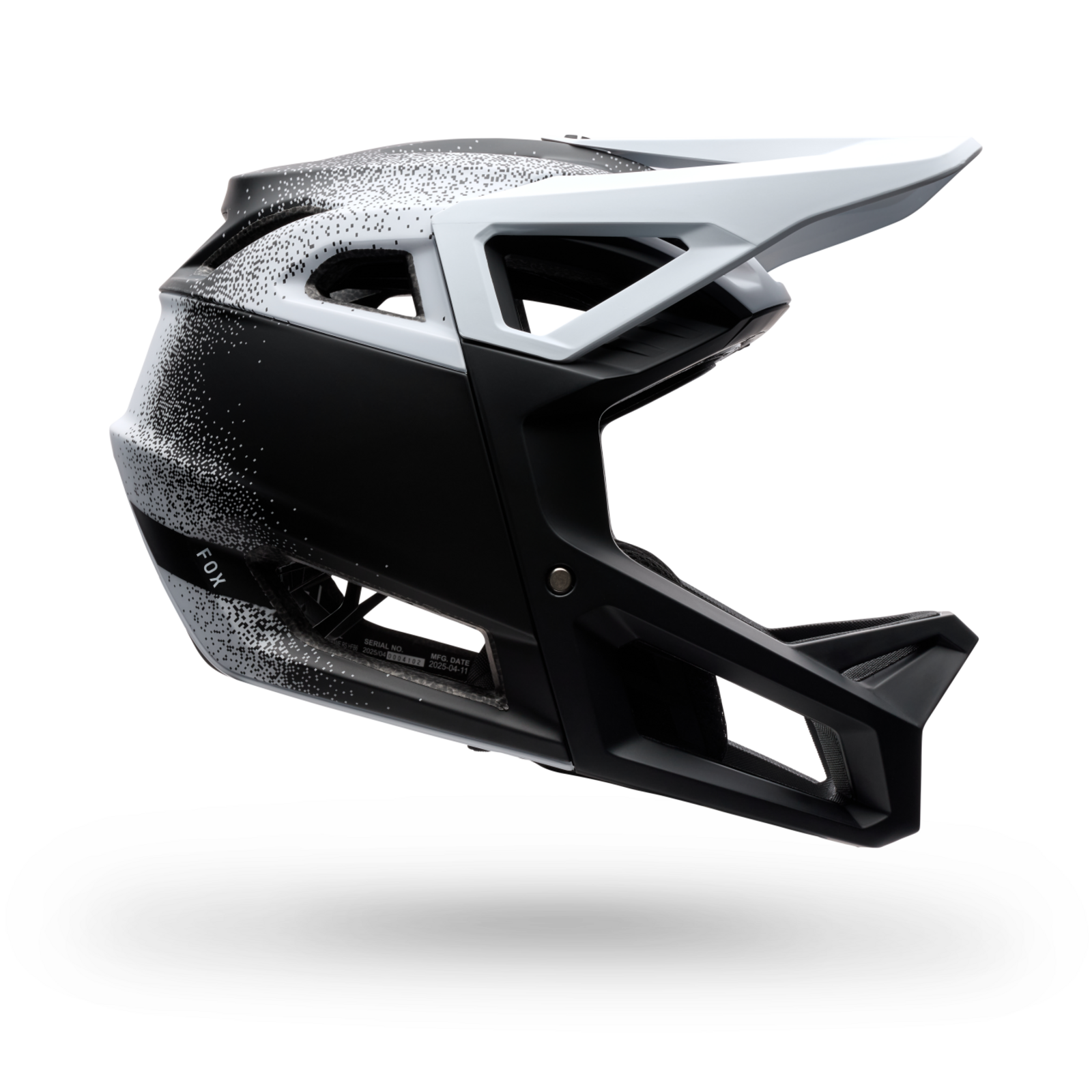 Fox Racing Proframe RS Vollvisier Helm in SCHWARZ