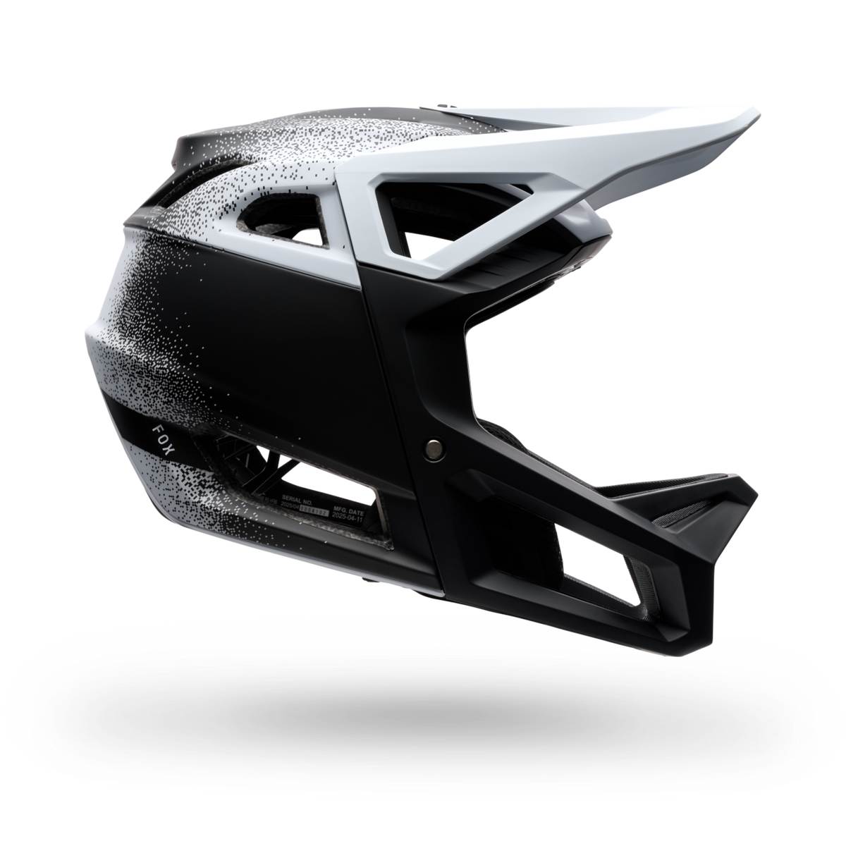 Fox Racing Proframe RS Vollvisier Helm in SCHWARZ