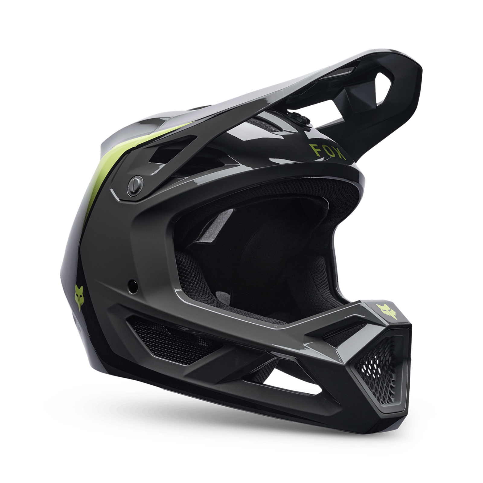 Fox Racing Rampage Vollvisier Helm in SCHWARZ