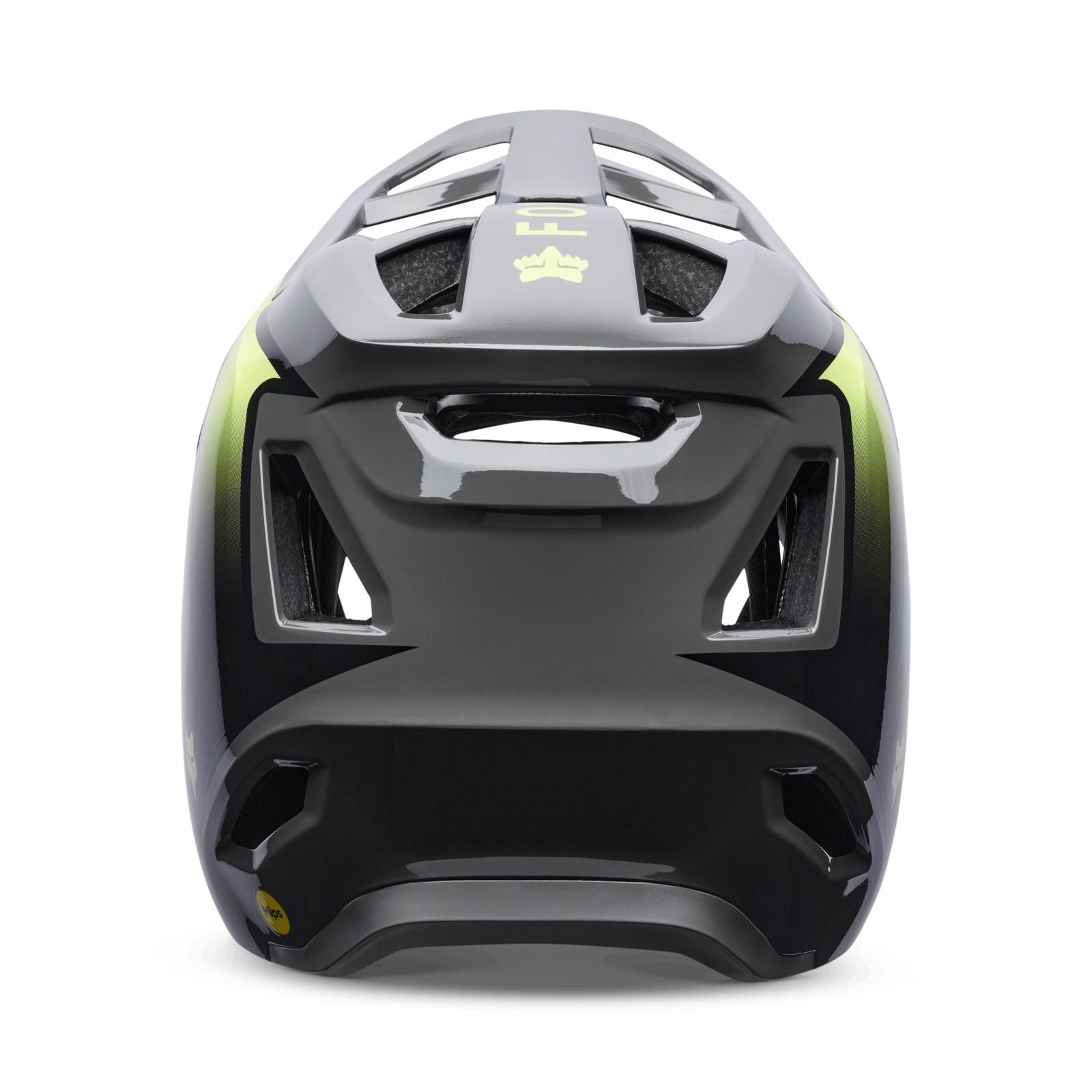 Fox Racing Rampage Vollvisier Helm in SCHWARZ