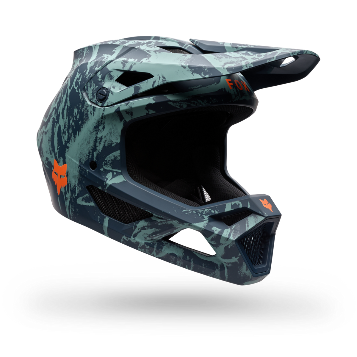 Fox Racing Rampage Vollvisier Helm in BLAU