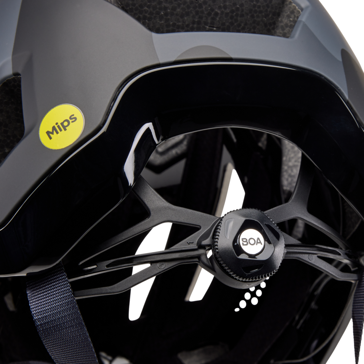 Fox Racing Crossframe Pro Mountainbike Helm in GRAU