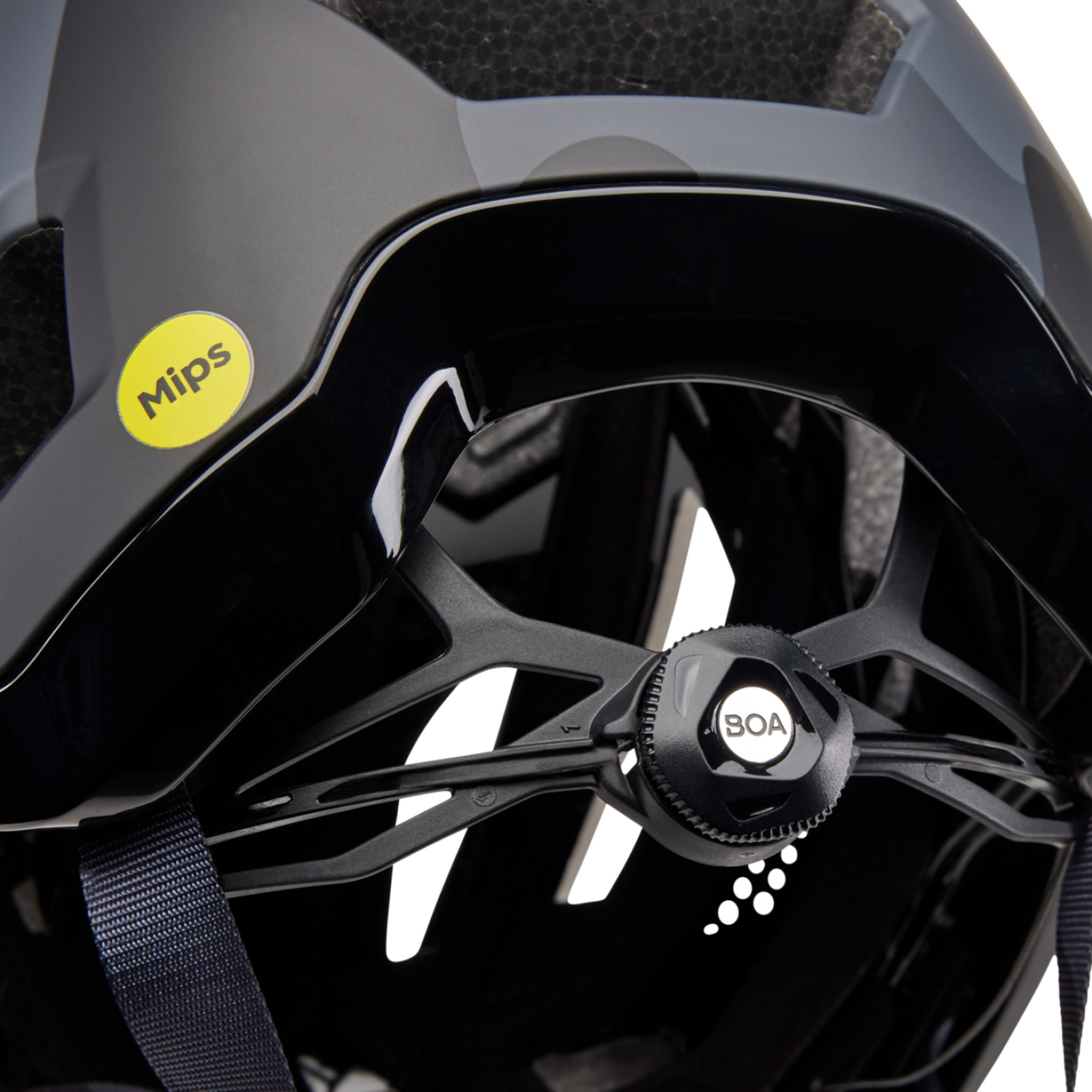 Fox Racing Crossframe Pro Mountainbike Helm in GRAU