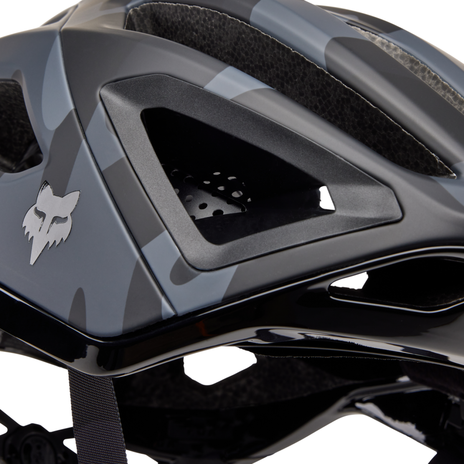 Fox Racing Crossframe Pro Mountainbike Helm in GRAU