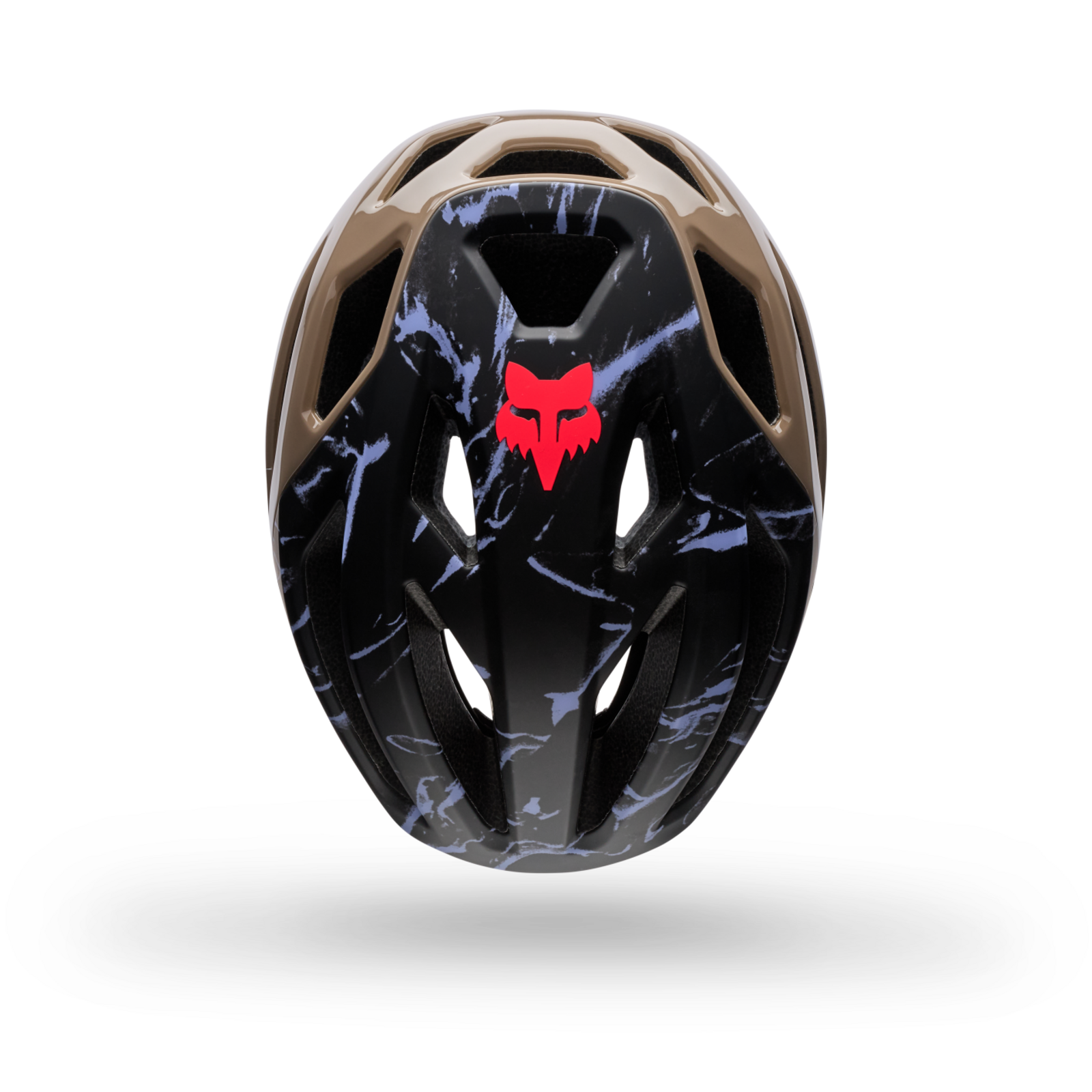 Fox Racing Crossframe Pro Mountainbike Helm in BRAUN