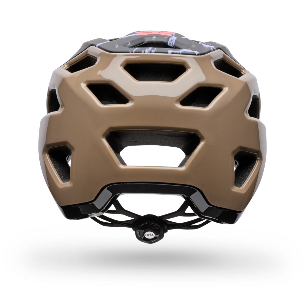 Fox Racing Crossframe Pro Mountainbike Helm in BRAUN