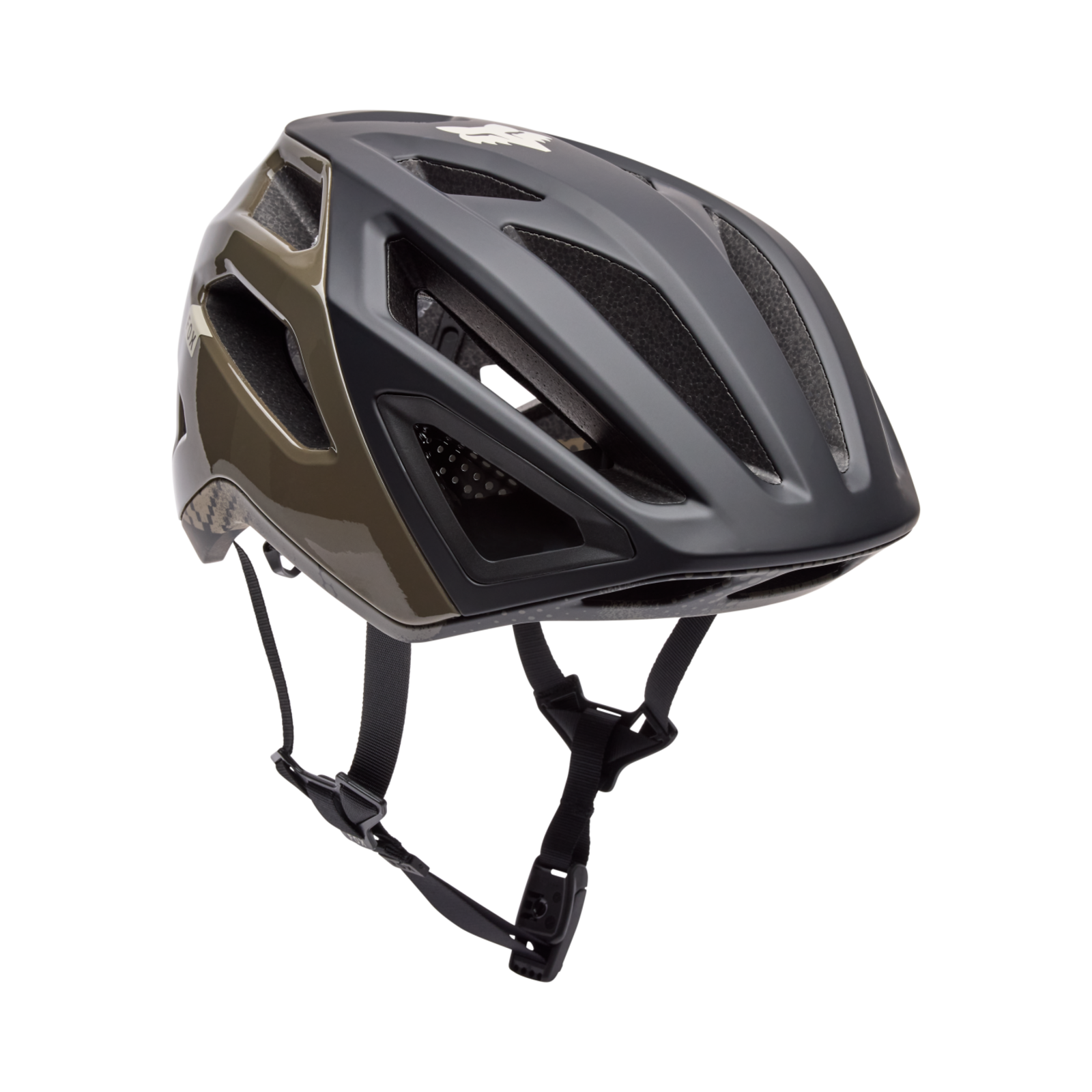 Fox Racing Crossframe Pro Mountainbike Helm in BRAUN