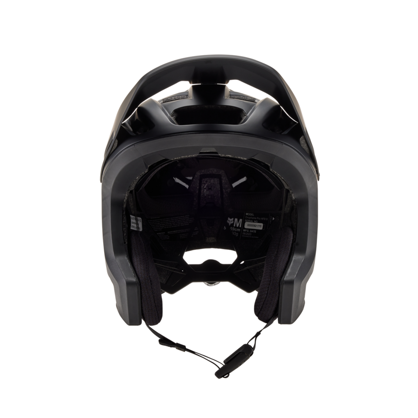 Fox Racing Dropframe Pro Mountainbike Helm in SCHWARZ