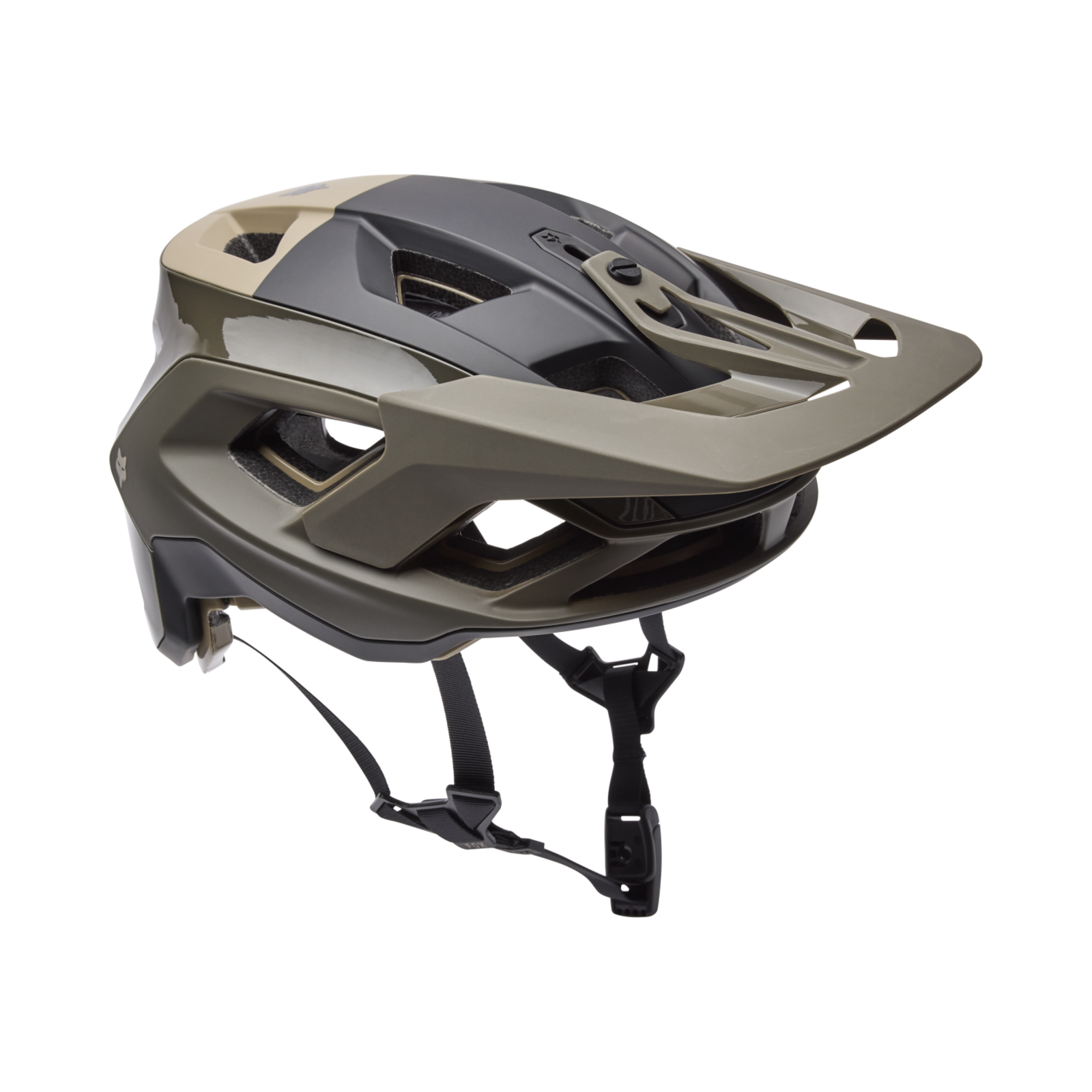 Fox Racing Speedframe RS Mountainbike Helm in BRAUN