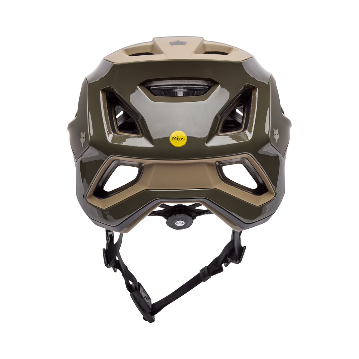 Fox Racing Speedframe RS Mountainbike Helm in BRAUN