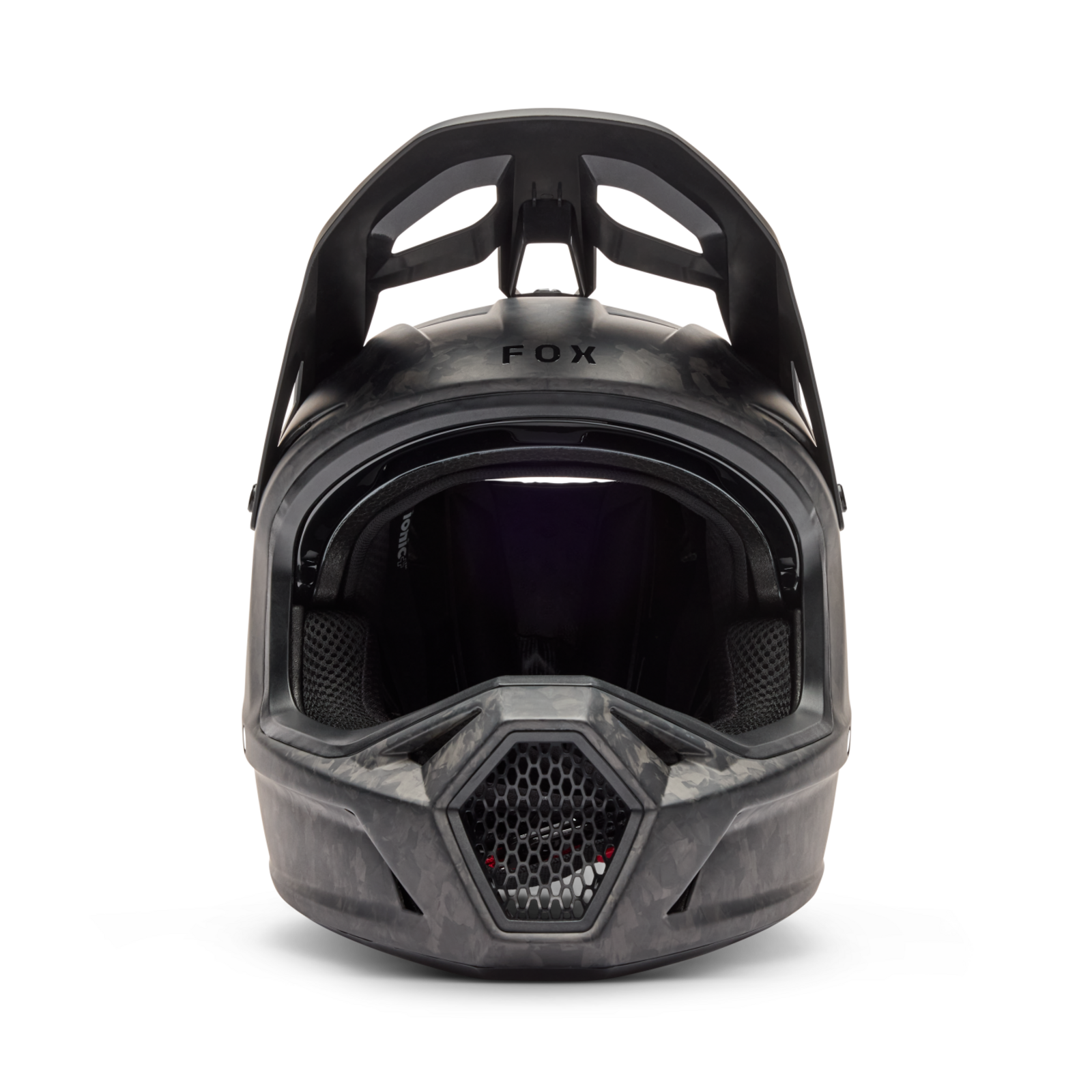 Fox Racing Rampage RS Vollvisier Helm in SCHWARZ