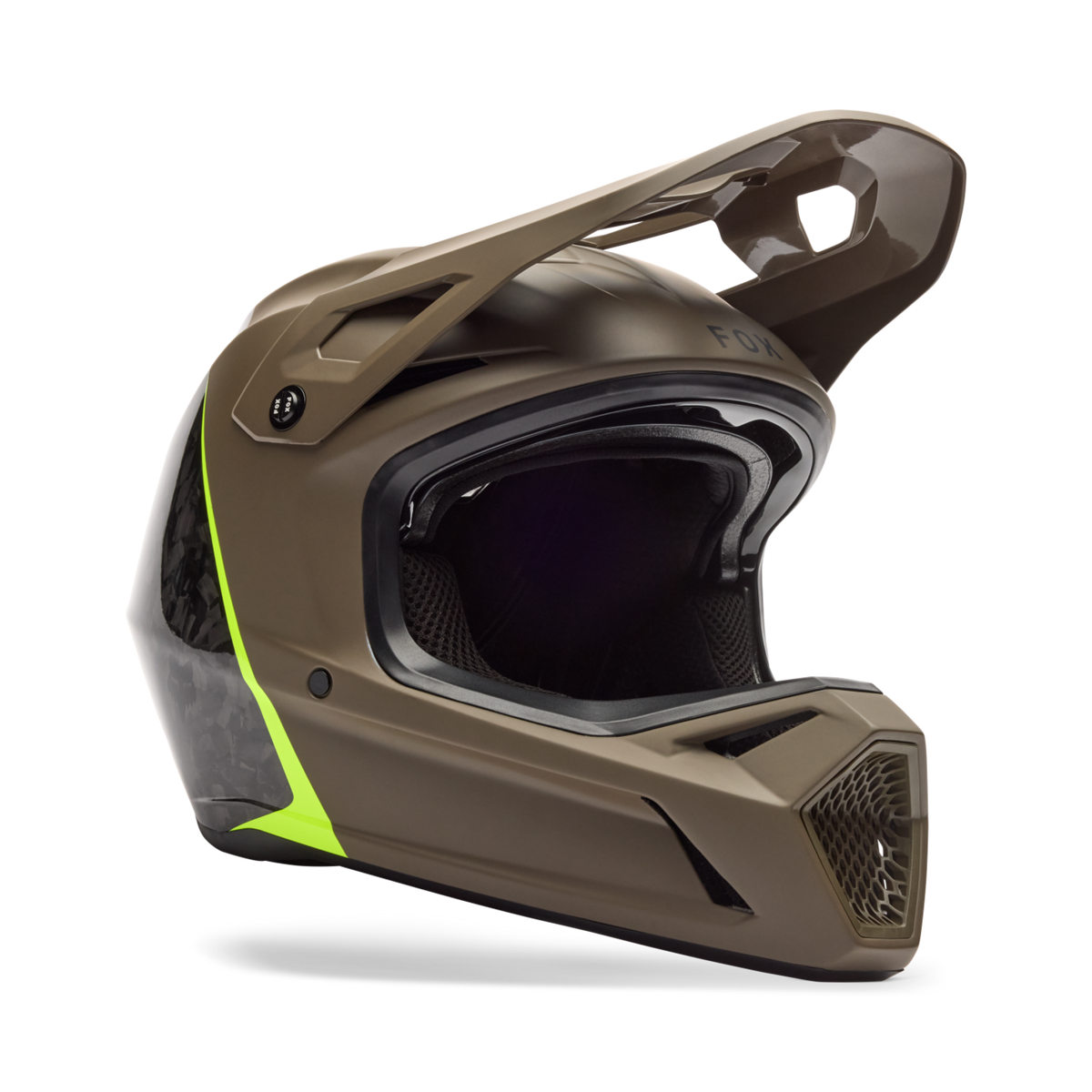 Fox Racing Rampage RS Vollvisier Helm in BRAUN