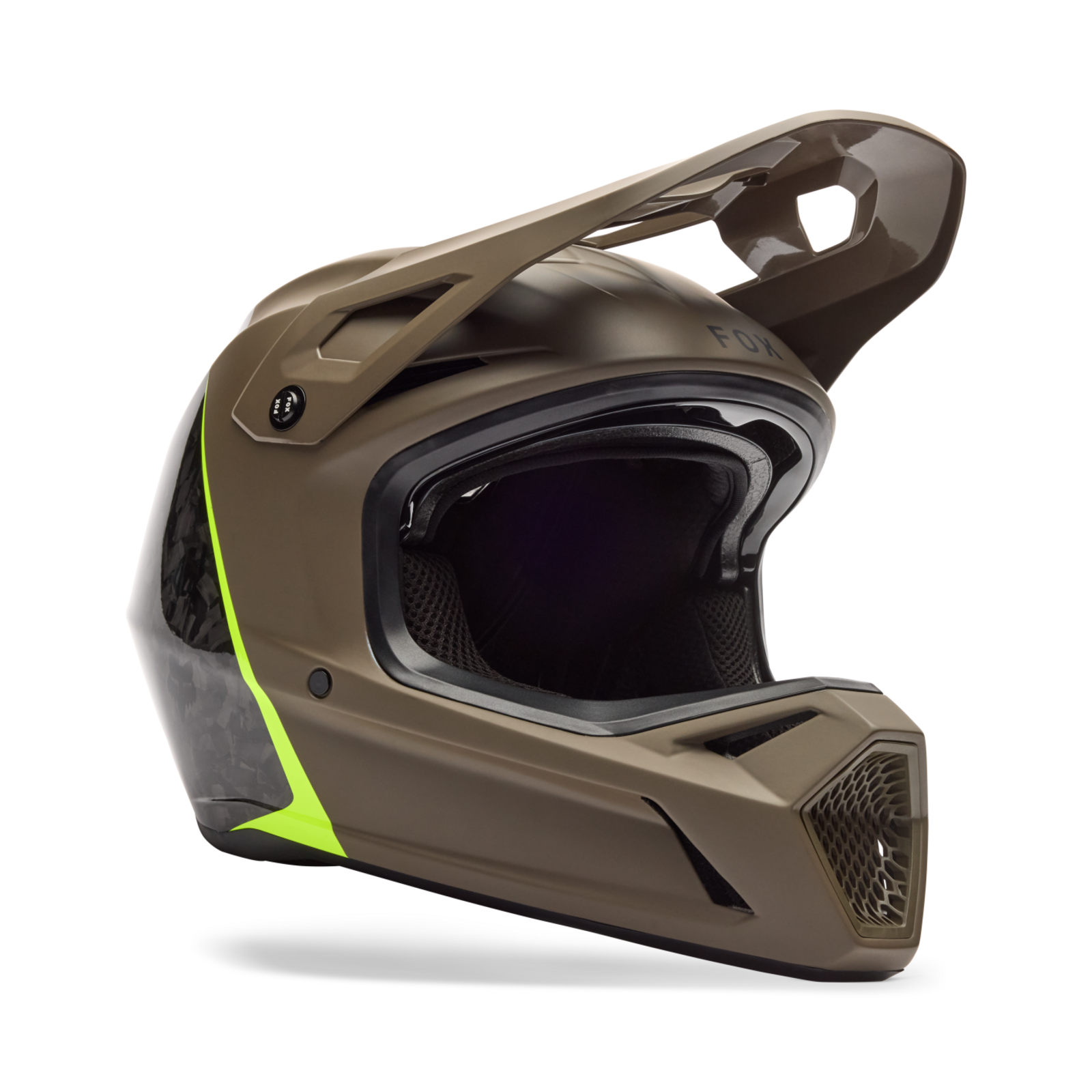Fox Racing Rampage RS Vollvisier Helm in BRAUN