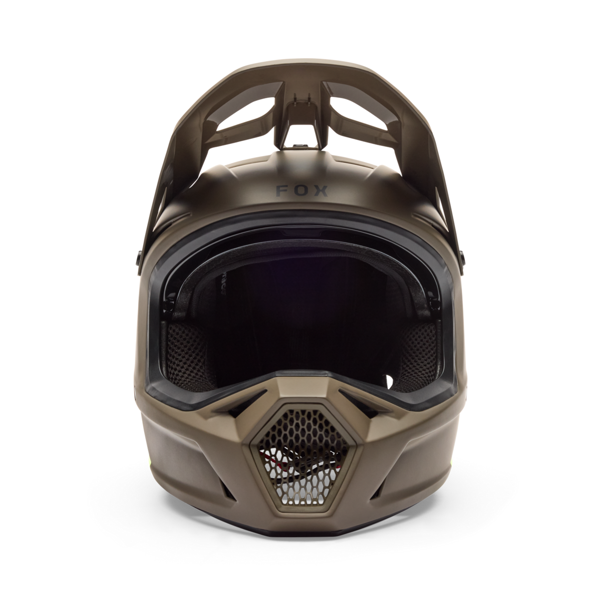 Fox Racing Rampage RS Vollvisier Helm in BRAUN