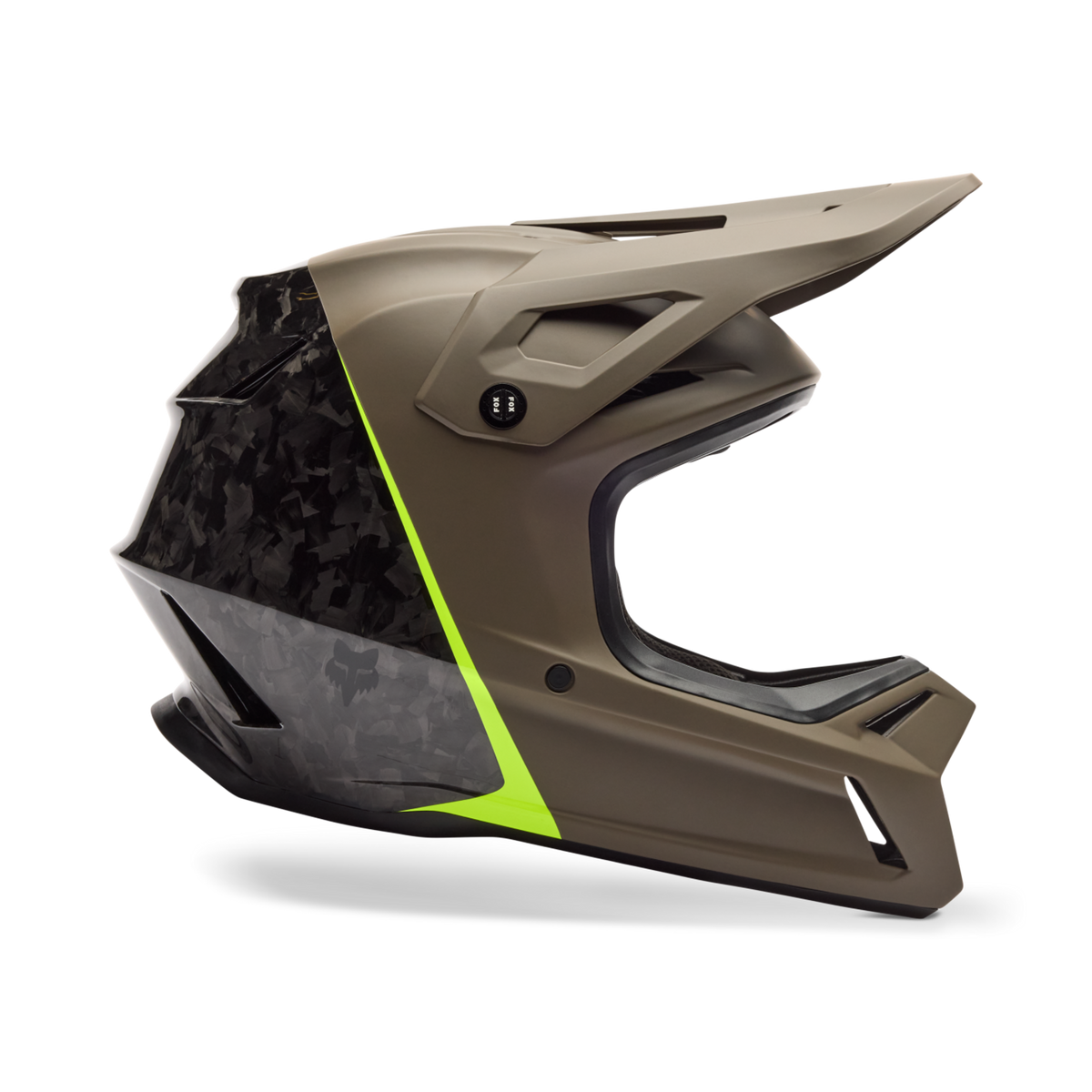Fox Racing Rampage RS Vollvisier Helm in BRAUN