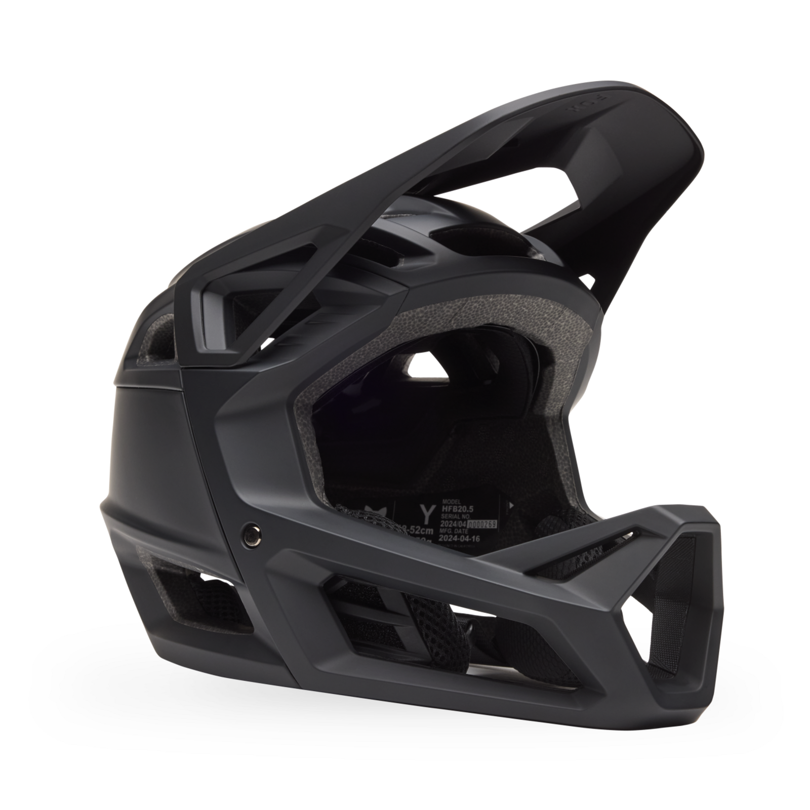Fox Racing Yth Proframe Kinderhelm in SCHWARZ