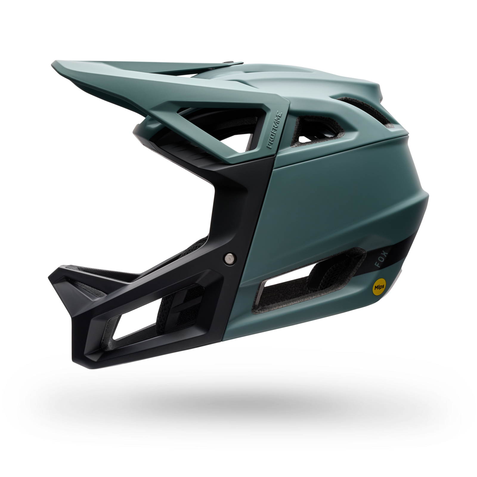 Fox Racing Yth Proframe Kinderhelm in GRÜN