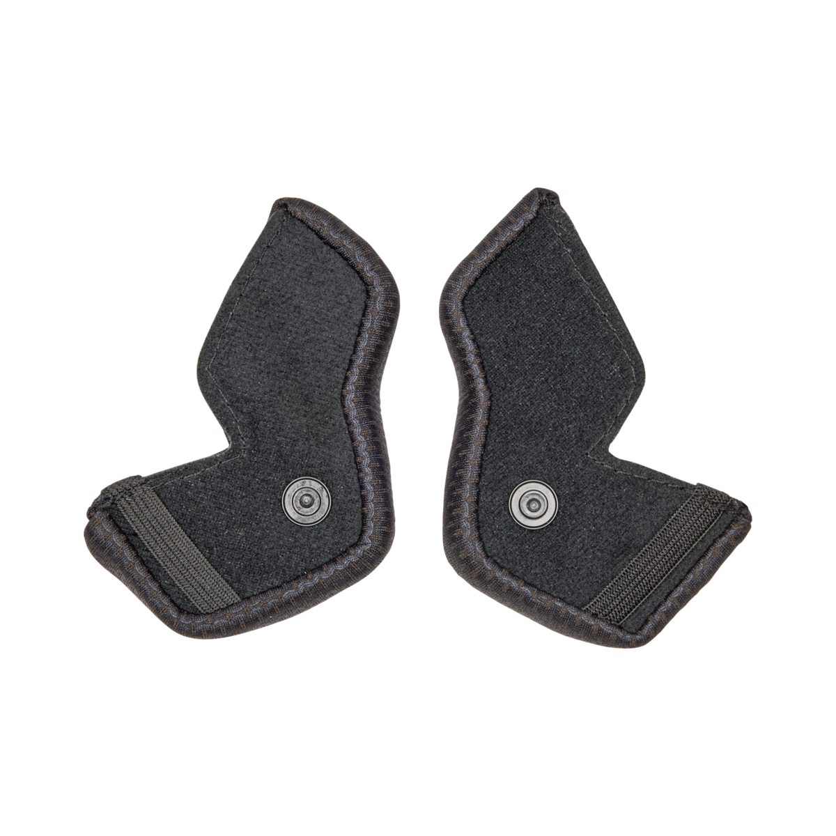 Fox Racing 23 Dropframe Pro Std Cheekpads in SCHWARZ
