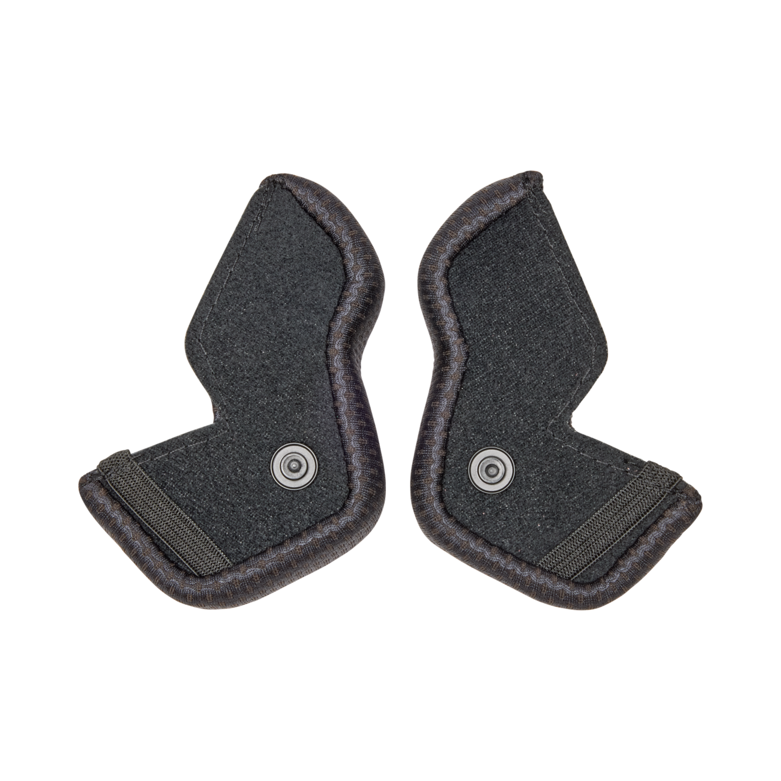 Fox Racing 23 Dropframe Pro Thick Cheekpads in SCHWARZ