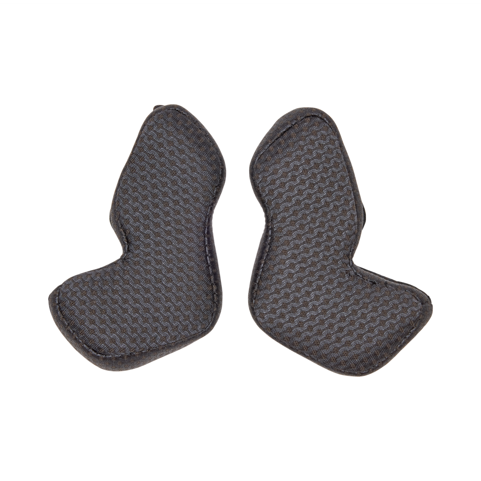 Fox Racing 23 Dropframe Pro Thick Cheekpads in SCHWARZ