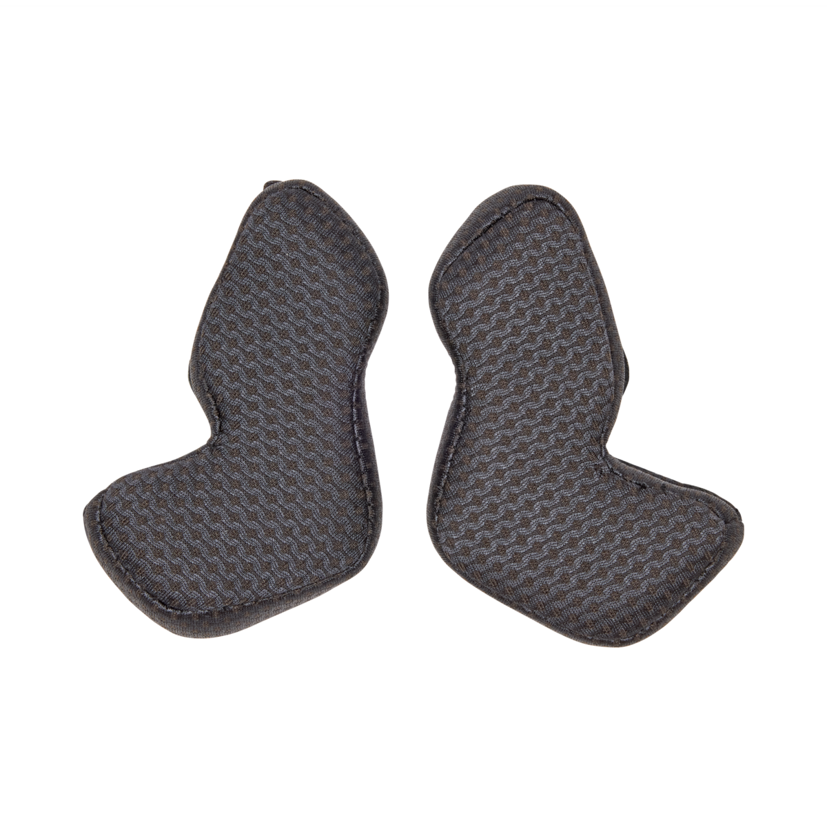 Fox Racing 23 Dropframe Pro Thick Cheekpads in SCHWARZ