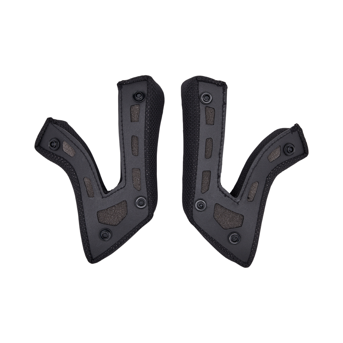 Fox Racing 24 Rampage Cheek Pad Standard in SCHWARZ