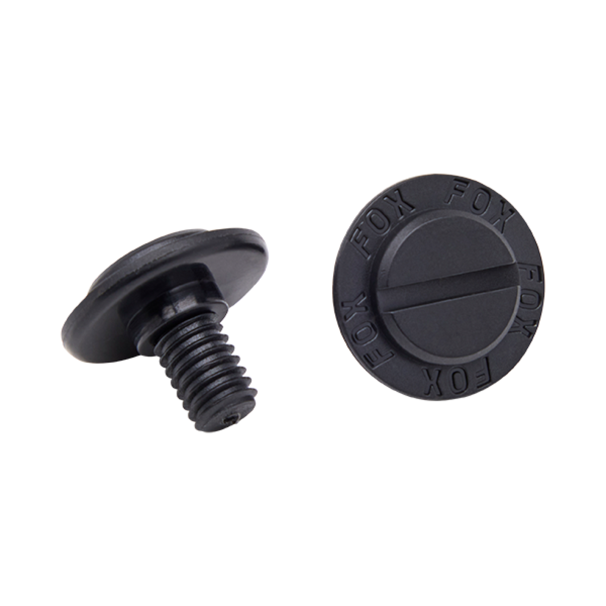 Fox Racing 24 Rampage Visor Screw Kit in SCHWARZ