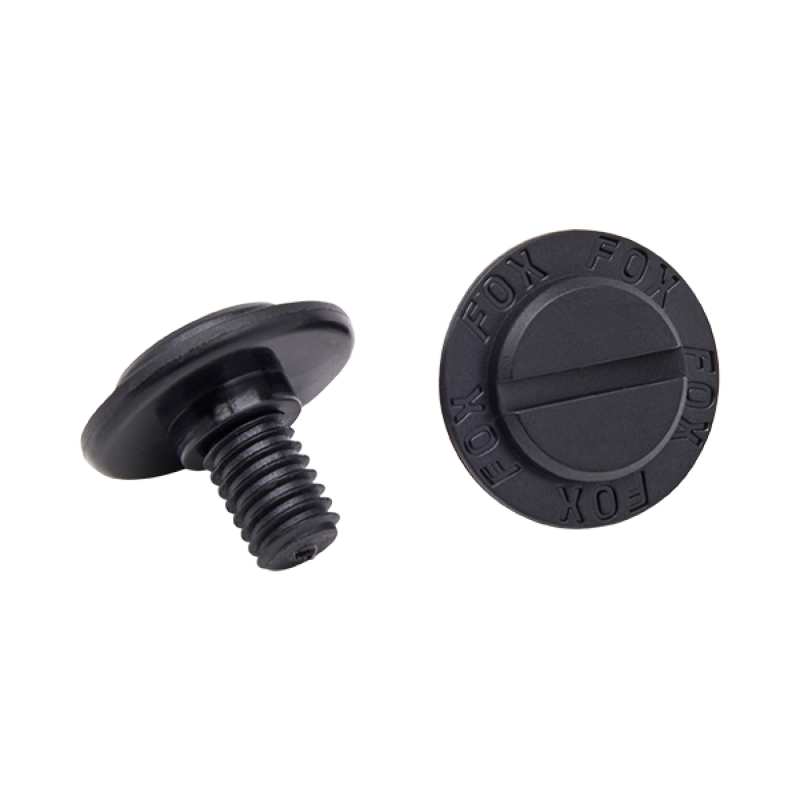 Fox Racing 24 Rampage Visor Screw Kit in SCHWARZ