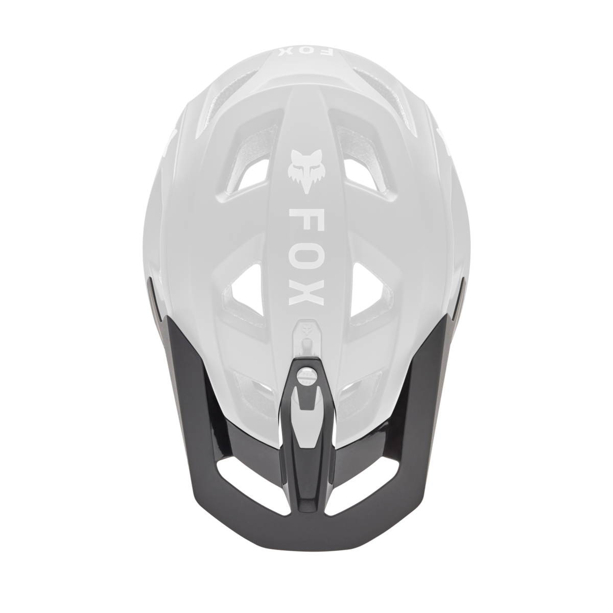 Fox Racing 25 Speedframe Visor Solid in SCHWARZ