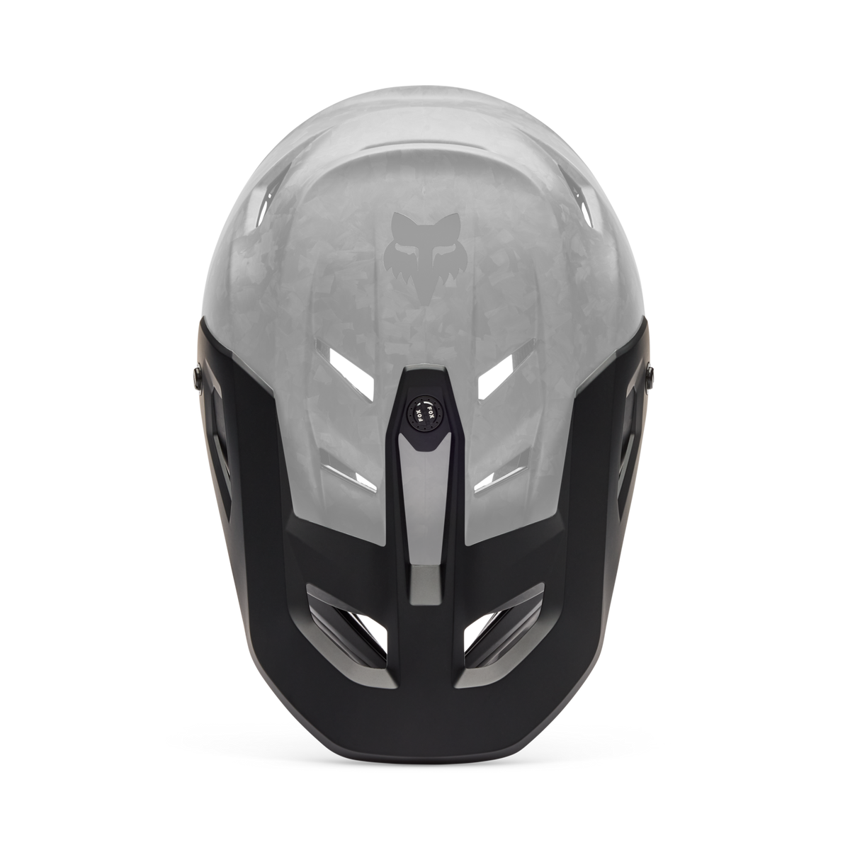 Fox Racing RAMPAGE RS VISOR - MT BLK in SCHWARZ