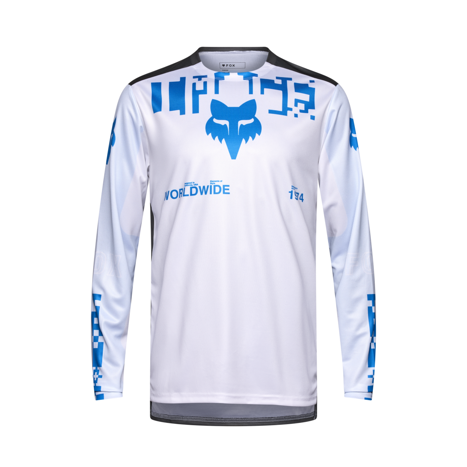 Fox Racing Ranger LS Digi Image Trikot langarm in WEISS