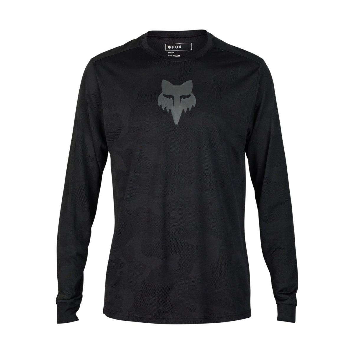 Fox Racing Ranger Tru Dri LS Trikot langarm in SCHWARZ