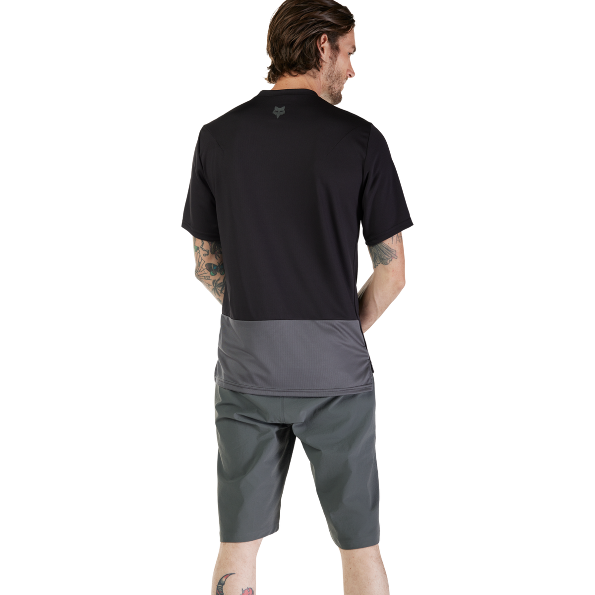 Fox Racing Ranger SS Wordmark Trikot kurzarm in SCHWARZ