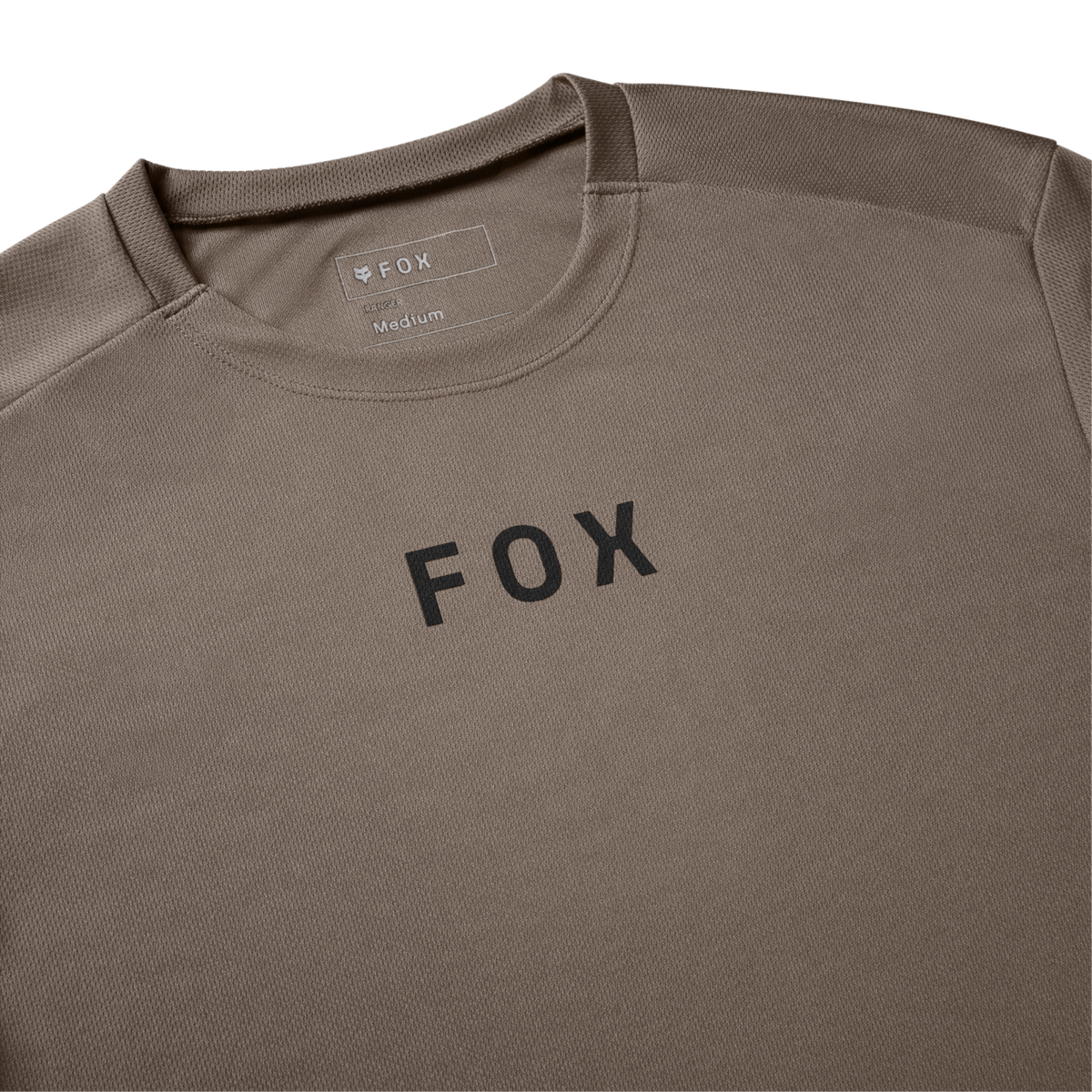 Fox Racing Ranger SS Wordmark Trikot kurzarm in BRAUN