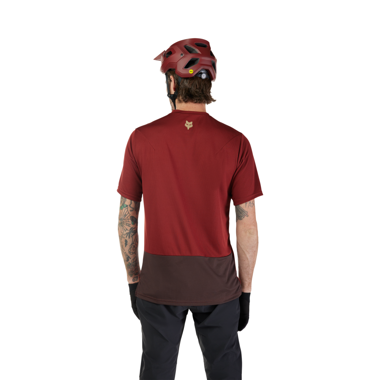 Fox Racing Ranger SS Wordmark Trikot kurzarm in ROT