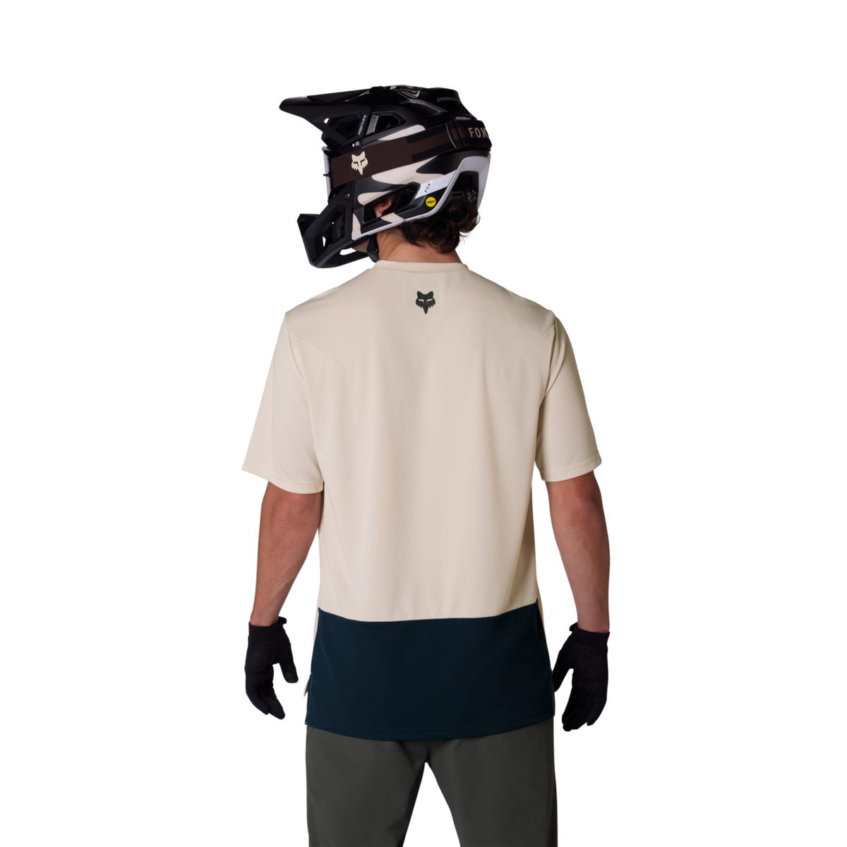 Fox Racing Ranger SS Wordmark Trikot kurzarm in BEIGE