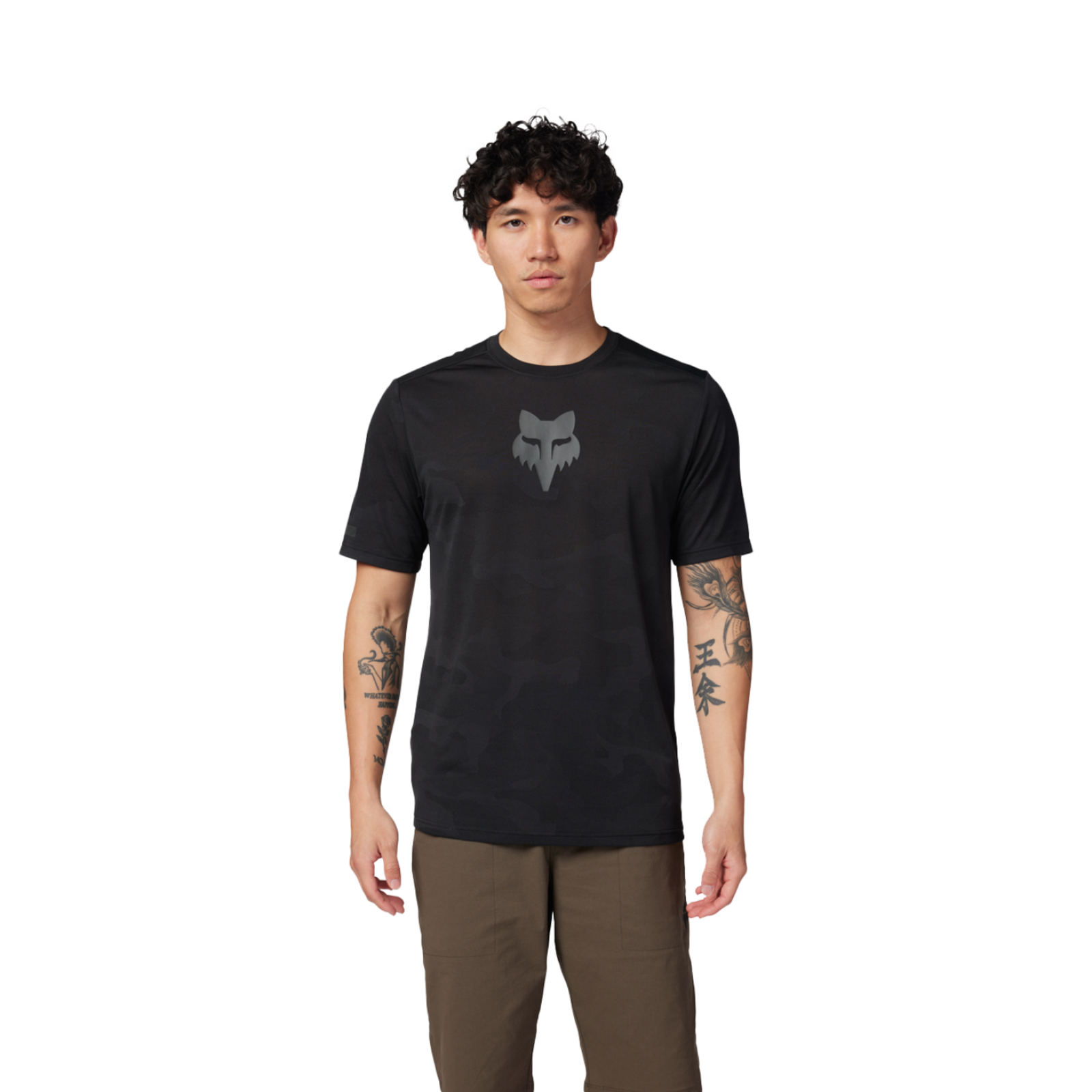 Fox Racing Ranger Tru Dri SS Trikot kurzarm in SCHWARZ