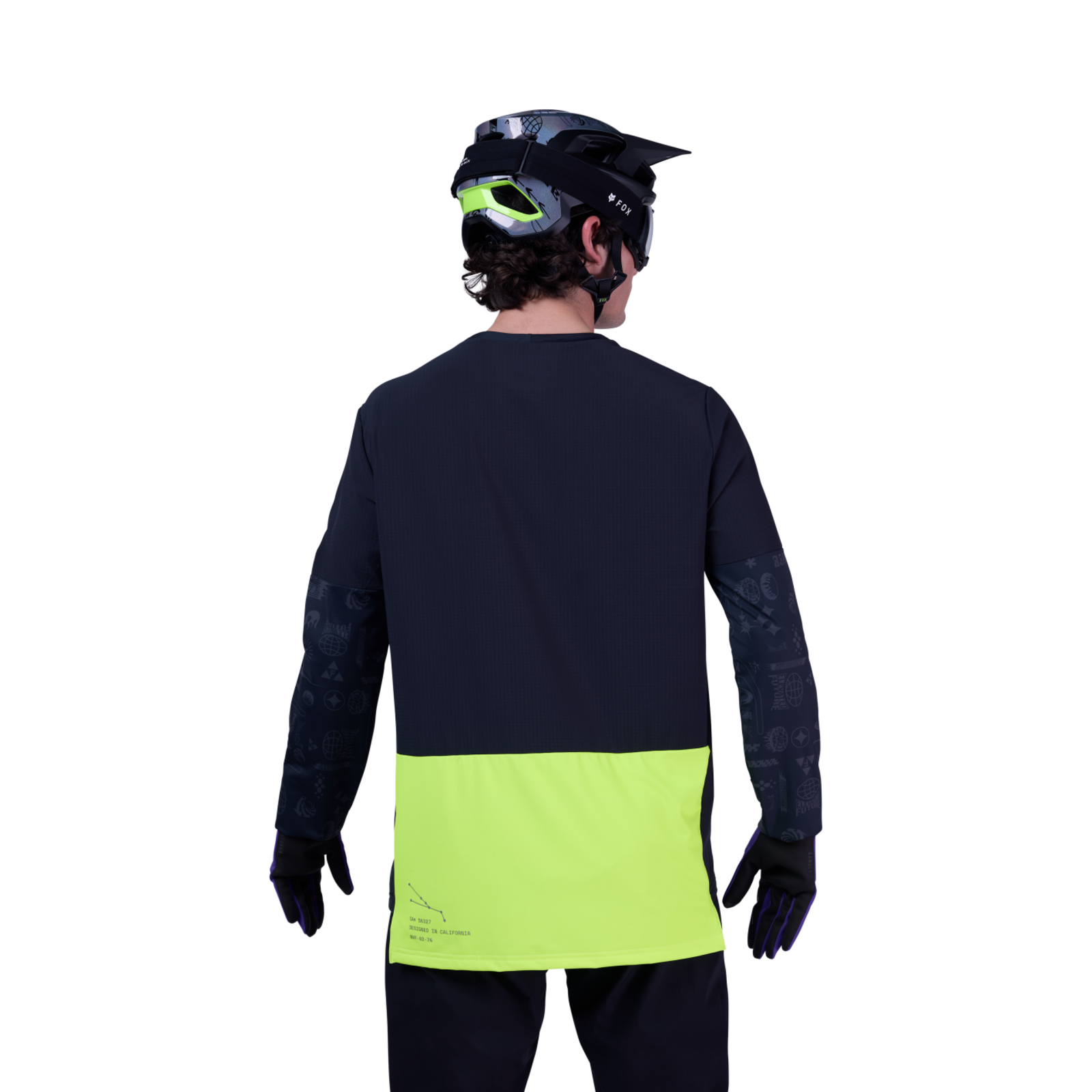 Fox Racing Defend LS Thermal Lunar SE Trikot langarm in SCHWARZ