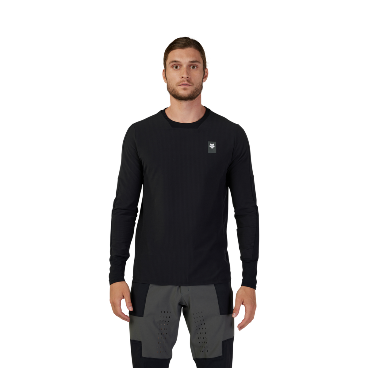 Fox Racing Defend LS Thermal Trikot langarm in SCHWARZ