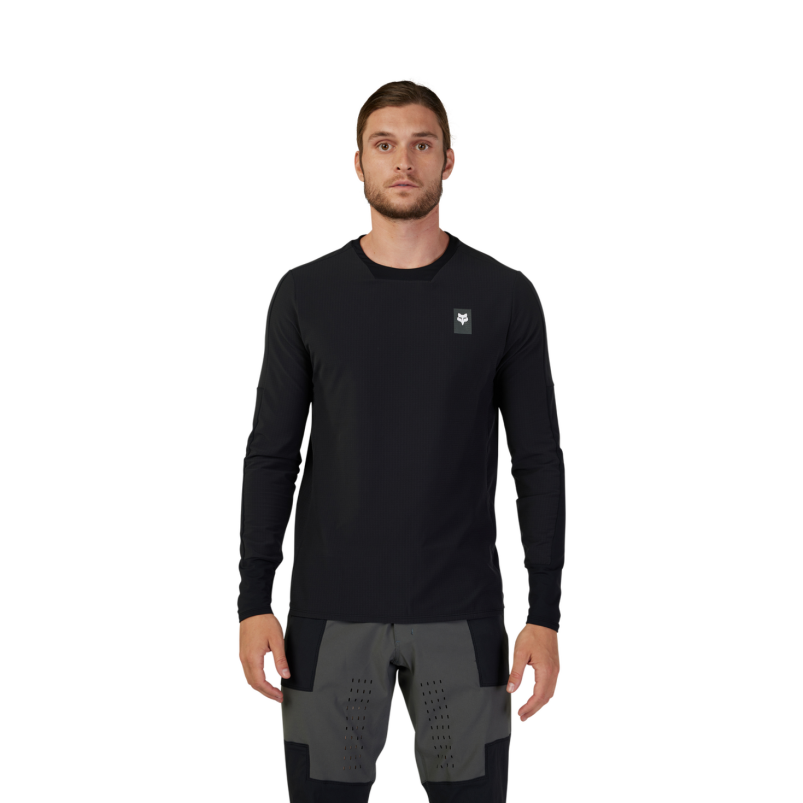 Fox Racing Defend LS Thermal Trikot langarm in SCHWARZ