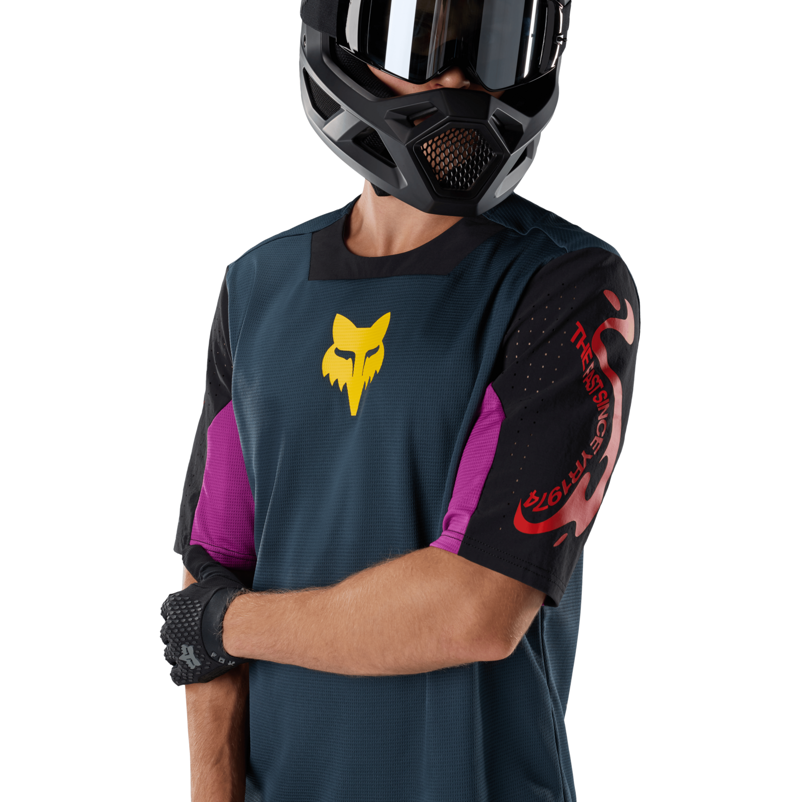 Fox Racing Defend SS Creation Trikot kurzarm in