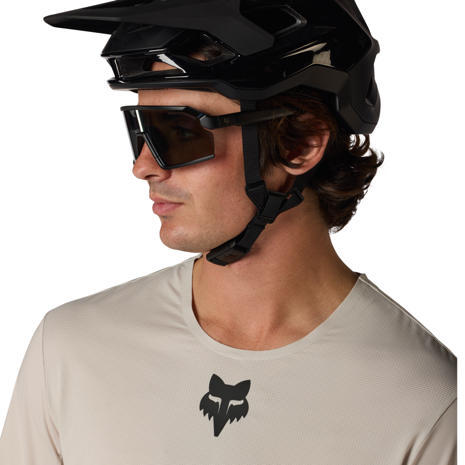 Fox Racing Flexair LS Trikot langarm in BEIGE