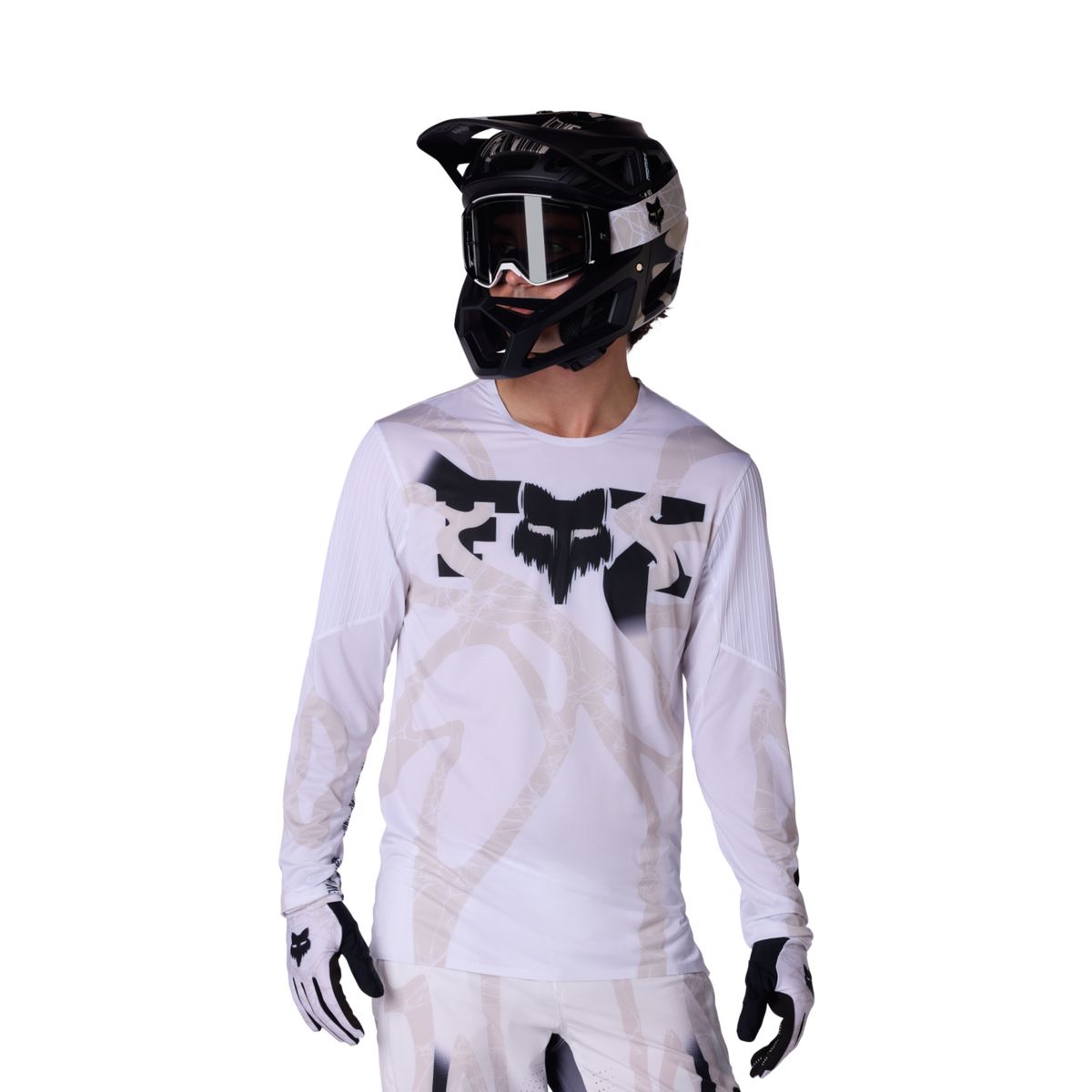 Fox Racing Flexair LS Diffuse SE Trikot langarm in WEISS