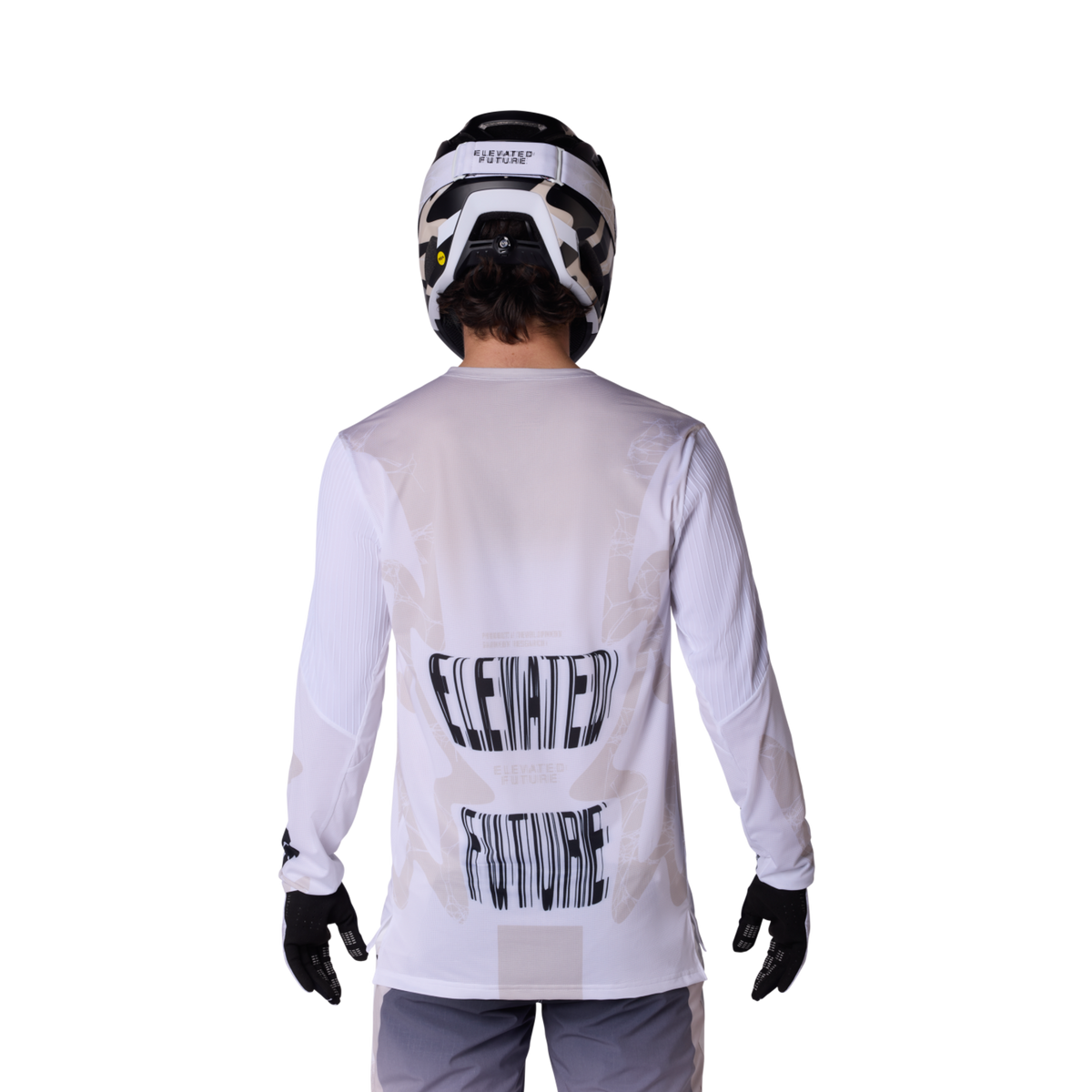 Fox Racing Flexair LS Diffuse SE Trikot langarm in WEISS