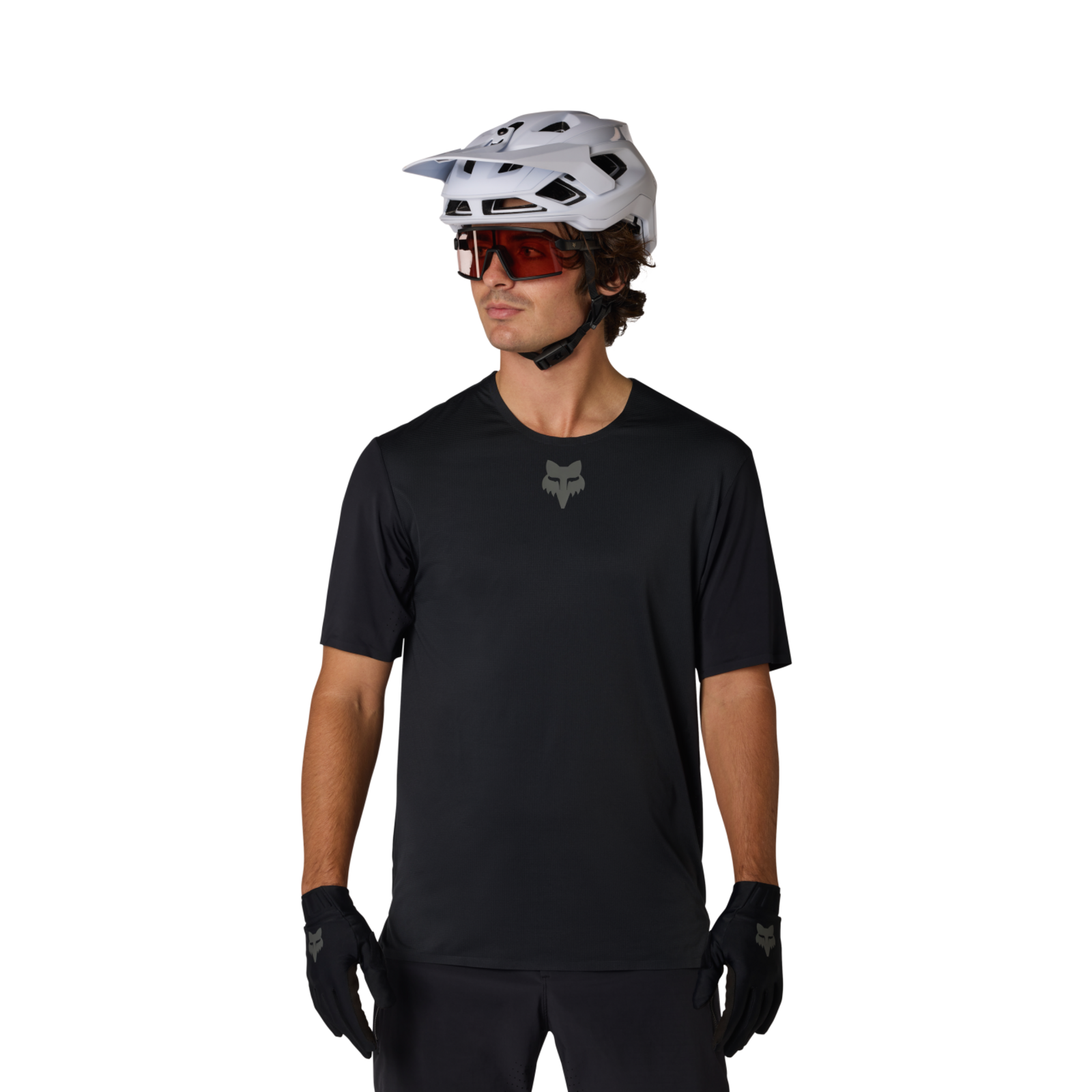 Fox Racing Flexair SS Trikot kurzarm in SCHWARZ