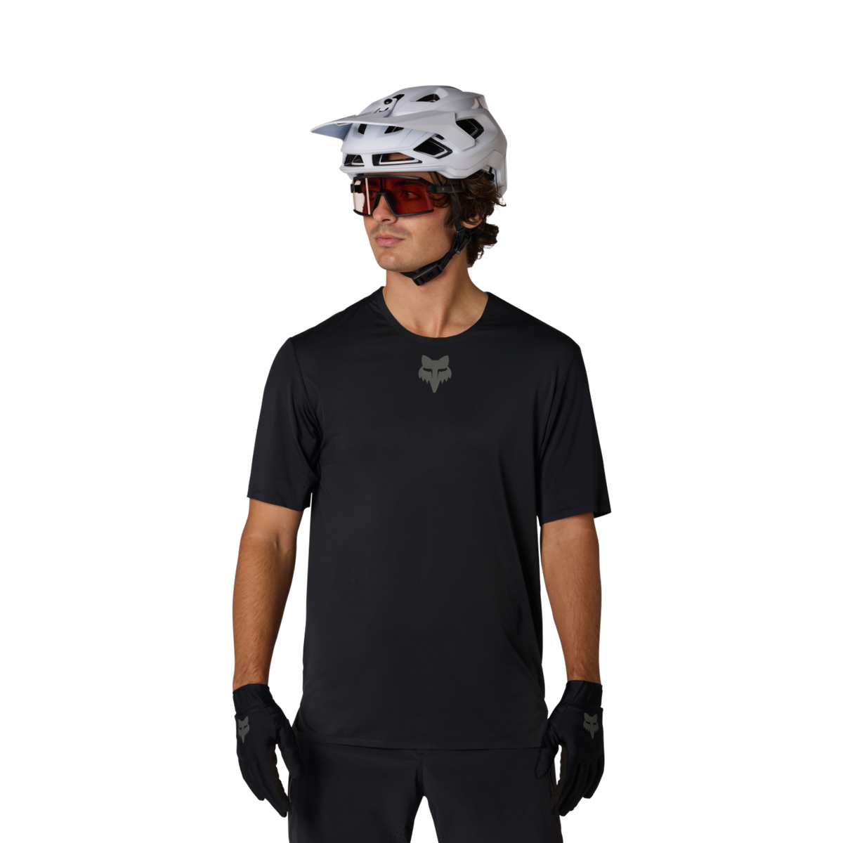 Fox Racing Flexair SS Trikot kurzarm in SCHWARZ