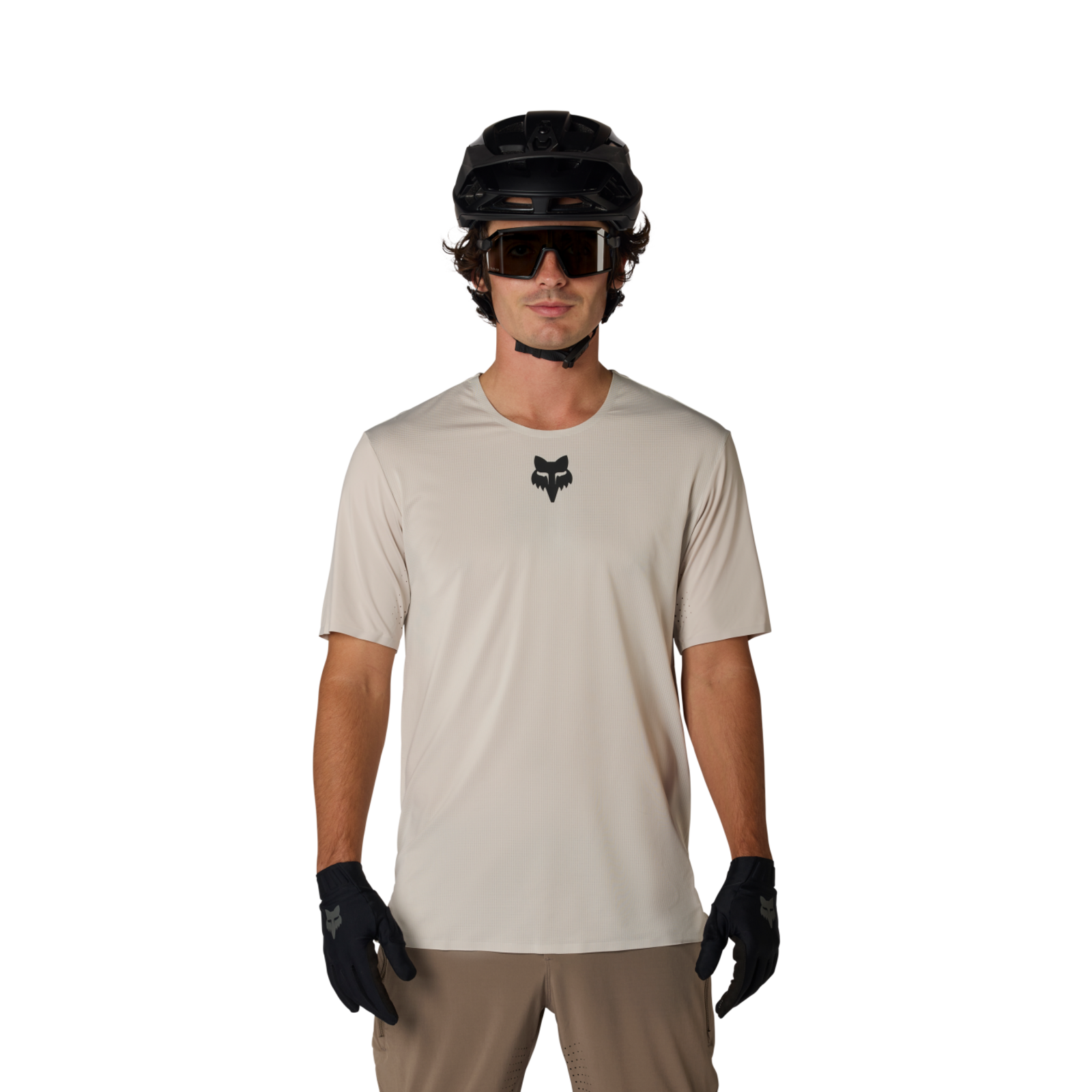 Fox Racing Flexair SS Trikot kurzarm in BEIGE