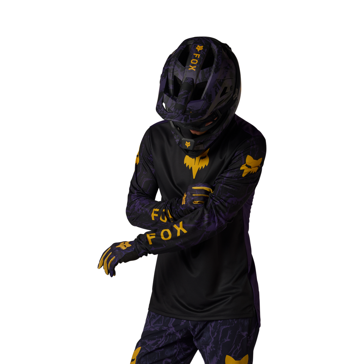 Fox Racing Ranger LS Image Print Trikot langarm in SCHWARZ